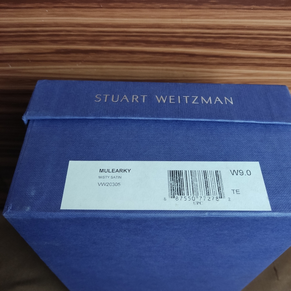 Stuart Weitzman Mulearky Satin Mule - image 7